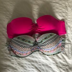 Victoria Secret Strapless Bikini Tops